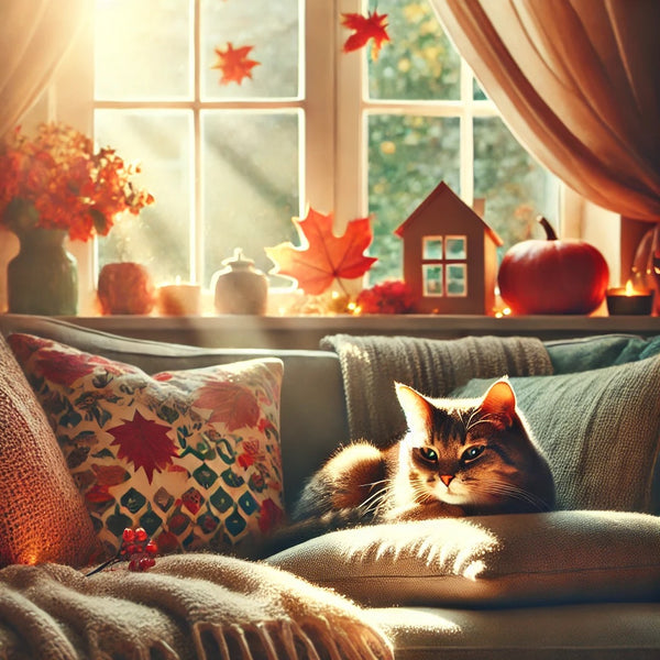 Les Chats et la Lumière d'Automne : Comment Aménager Votre Espace